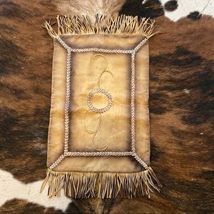 NWT Genuine Leather Pillow Cover